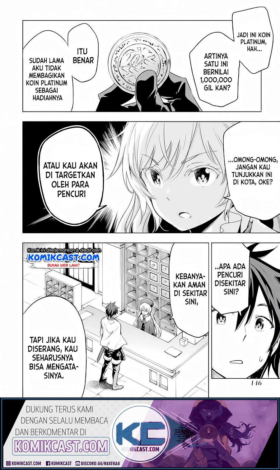 Isekai Kenja no Tensei Musou ~Geemu no Chishiki de Isekai Saikyou~ Chapter 4.2 - halaman 6