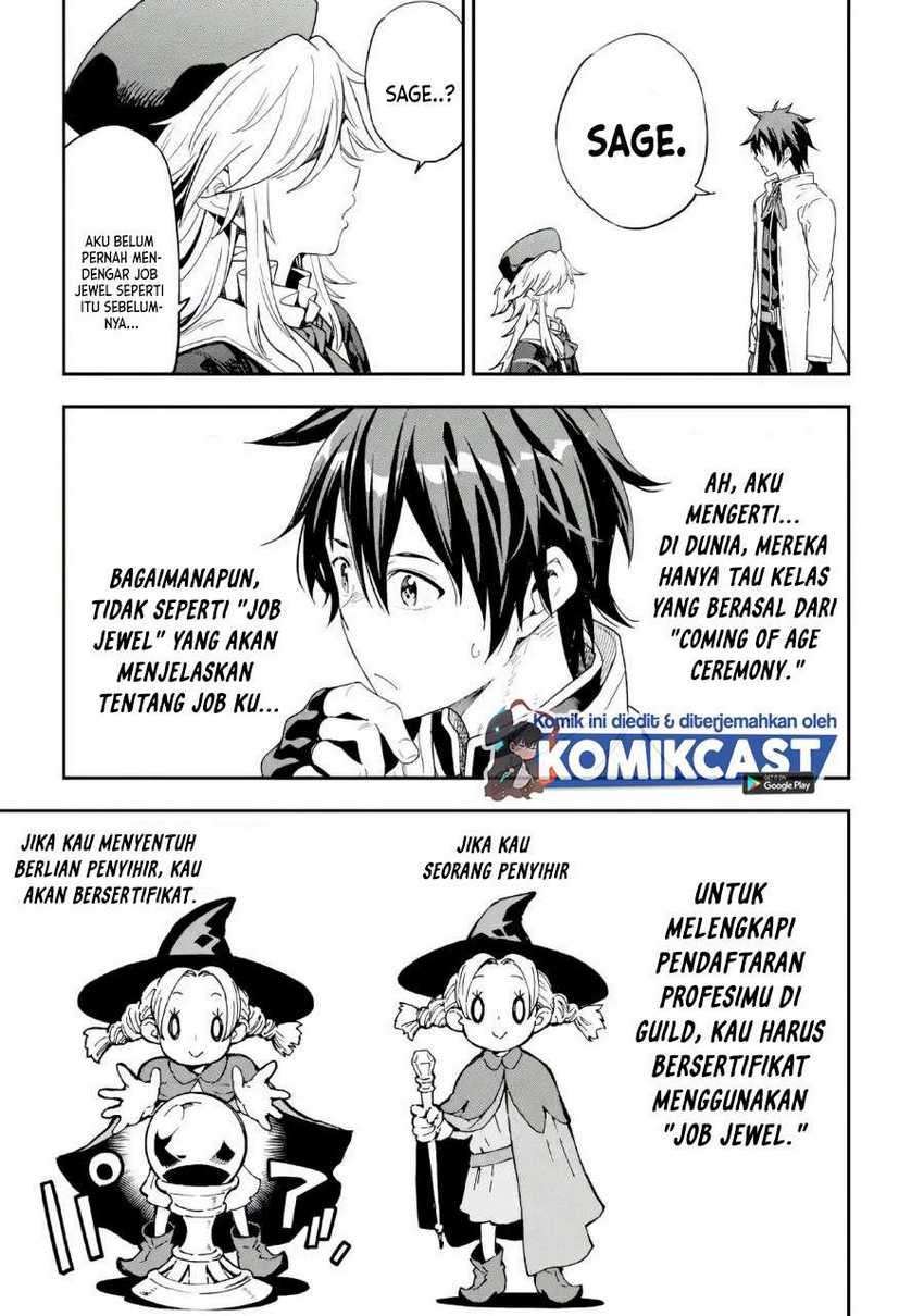Isekai Kenja no Tensei Musou ~Geemu no Chishiki de Isekai Saikyou~ Chapter 9.1 - halaman 8