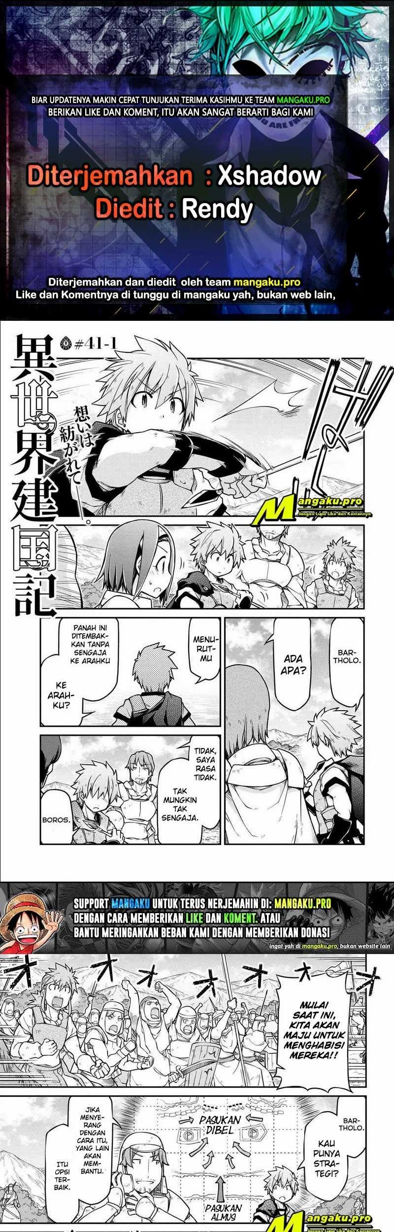 Isekai Kenkokuki Chapter 41 - halaman 1