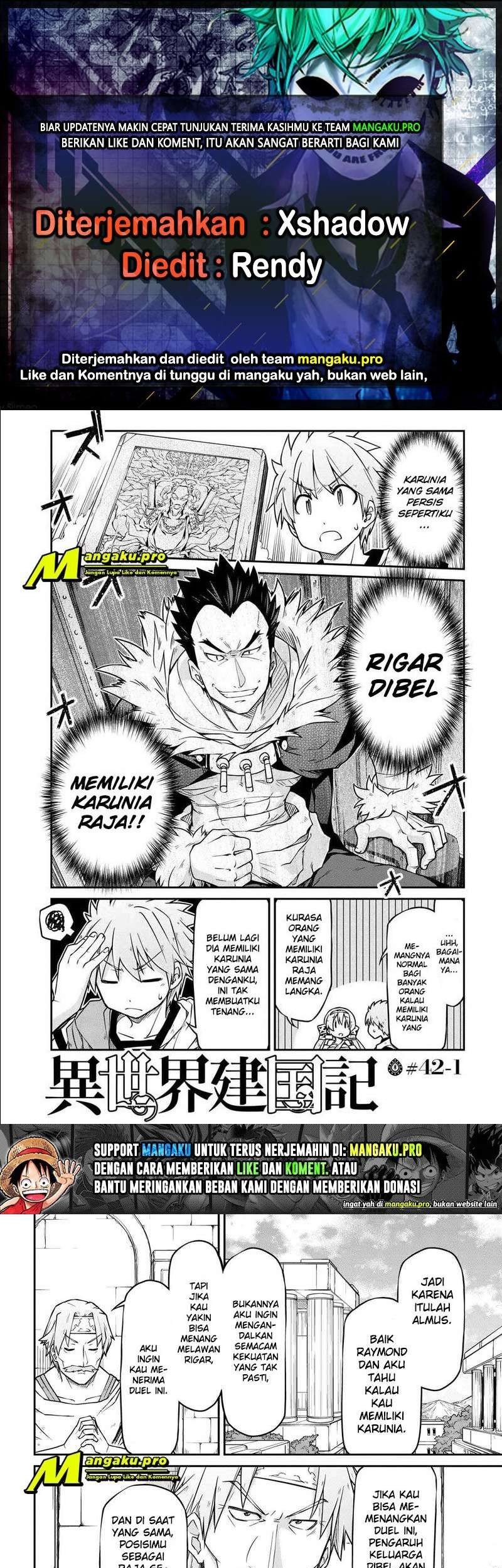 Isekai Kenkokuki Chapter 42 - halaman 1