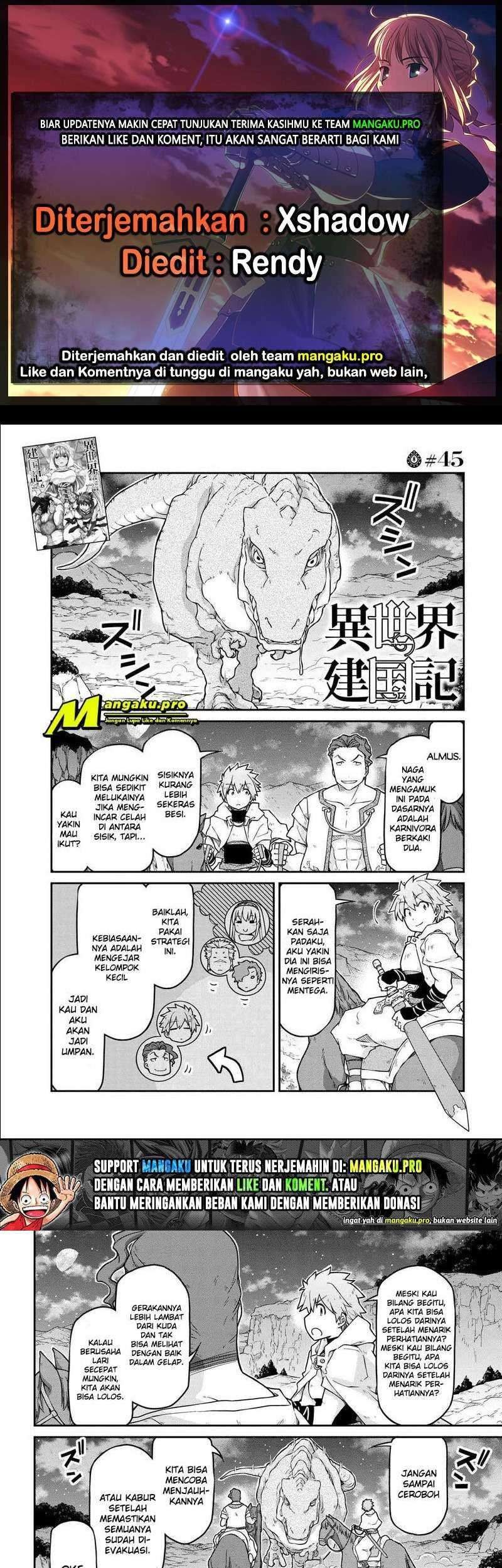 Isekai Kenkokuki Chapter 45.1 - halaman 1