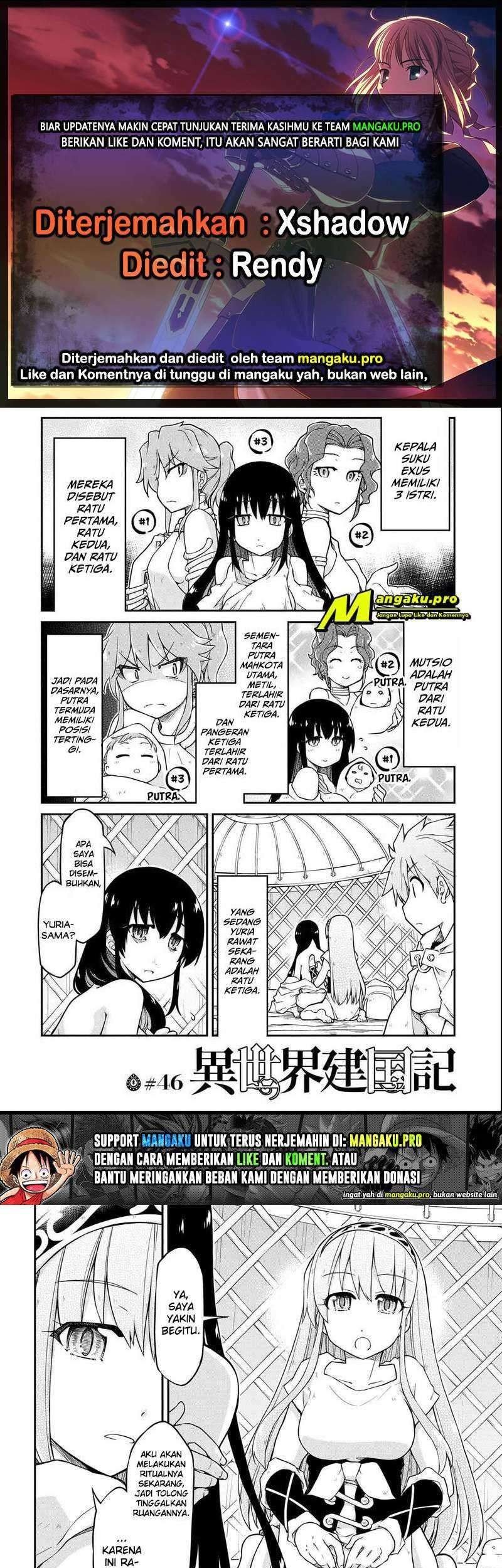 Isekai Kenkokuki Chapter 46.1 - halaman 1