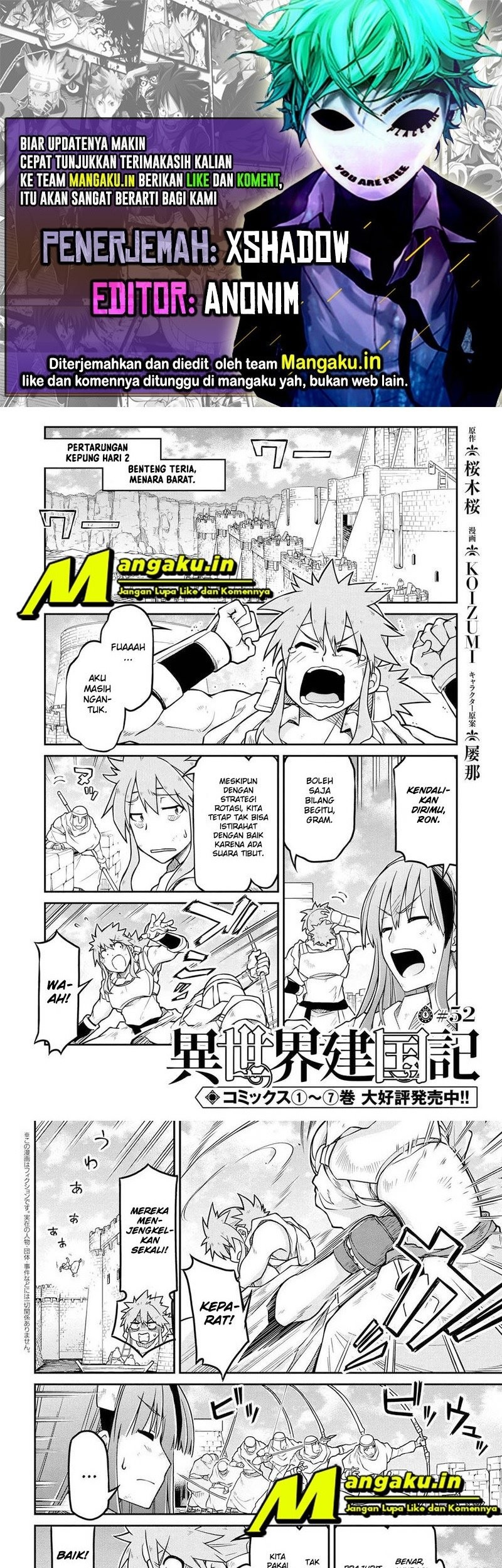 Isekai Kenkokuki Chapter 52 - halaman 1