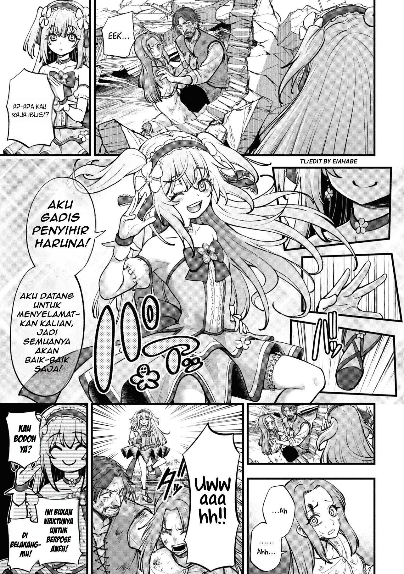 Isekai Mahou Shoujo Radical☆Haruna Chapter 2 - halaman 16