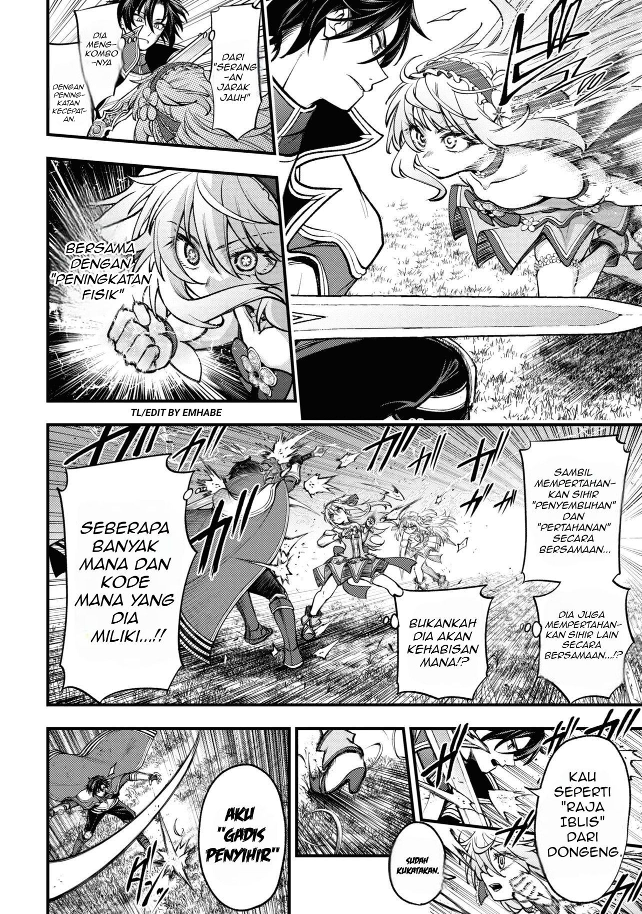 Isekai Mahou Shoujo Radical☆Haruna Chapter 3 - halaman 32