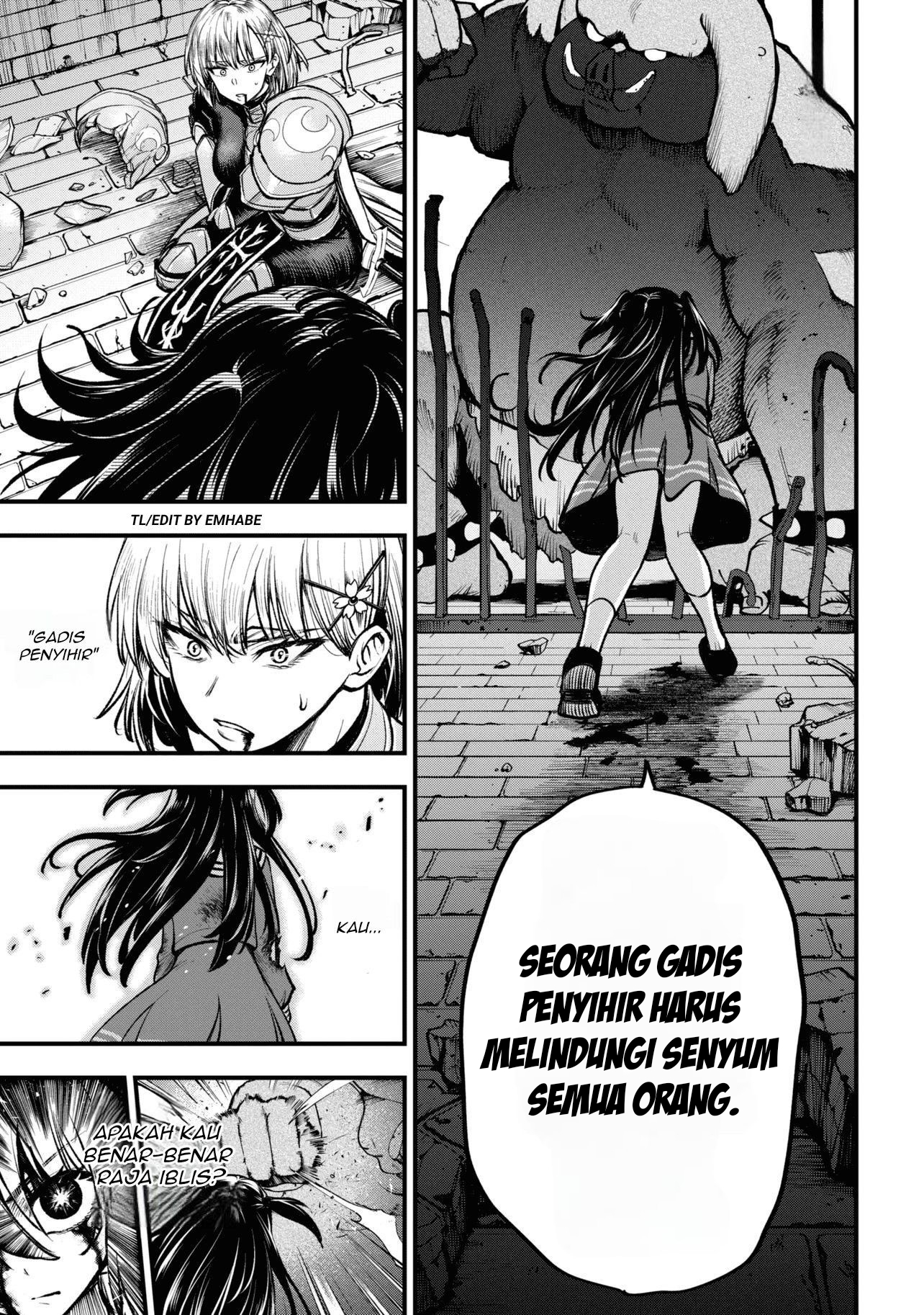 Isekai Mahou Shoujo Radical☆Haruna Chapter 4 - halaman 37