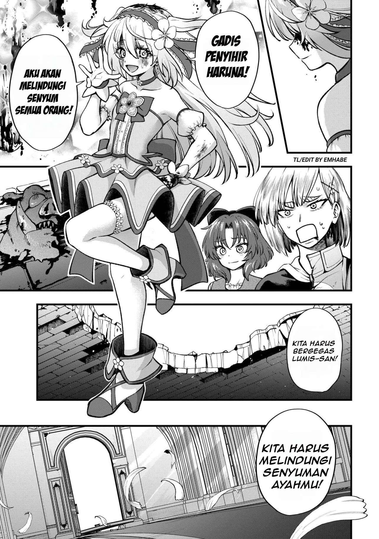 Isekai Mahou Shoujo Radical☆Haruna Chapter 4 - halaman 45