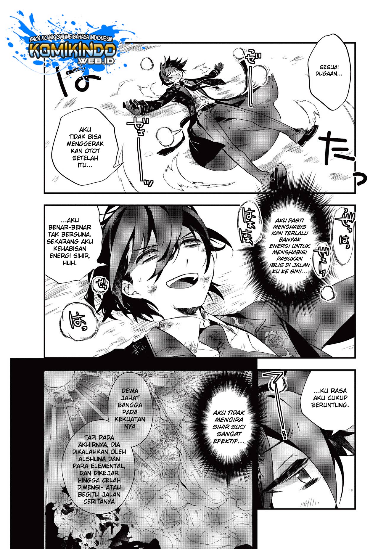 Isekai Mahou wa Okureteru! Chapter 21.3 - halaman 3