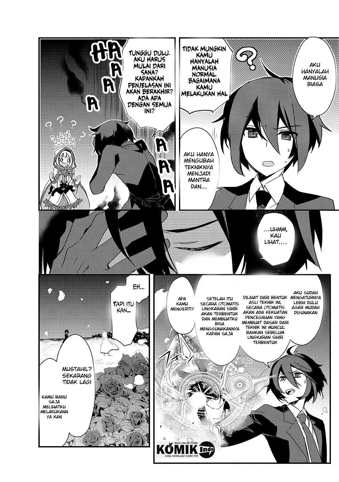 Isekai Mahou wa Okureteru! Chapter 4.1 - halaman 8