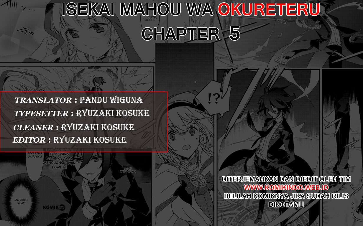 Isekai Mahou wa Okureteru! Chapter 5 - halaman 1