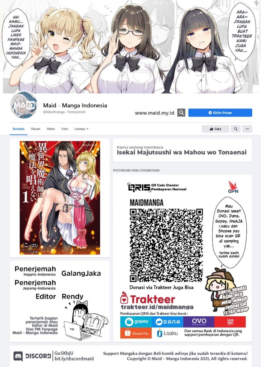 Isekai Majutsushi wa Mahou wo Tonaenai Chapter 10 - halaman 2