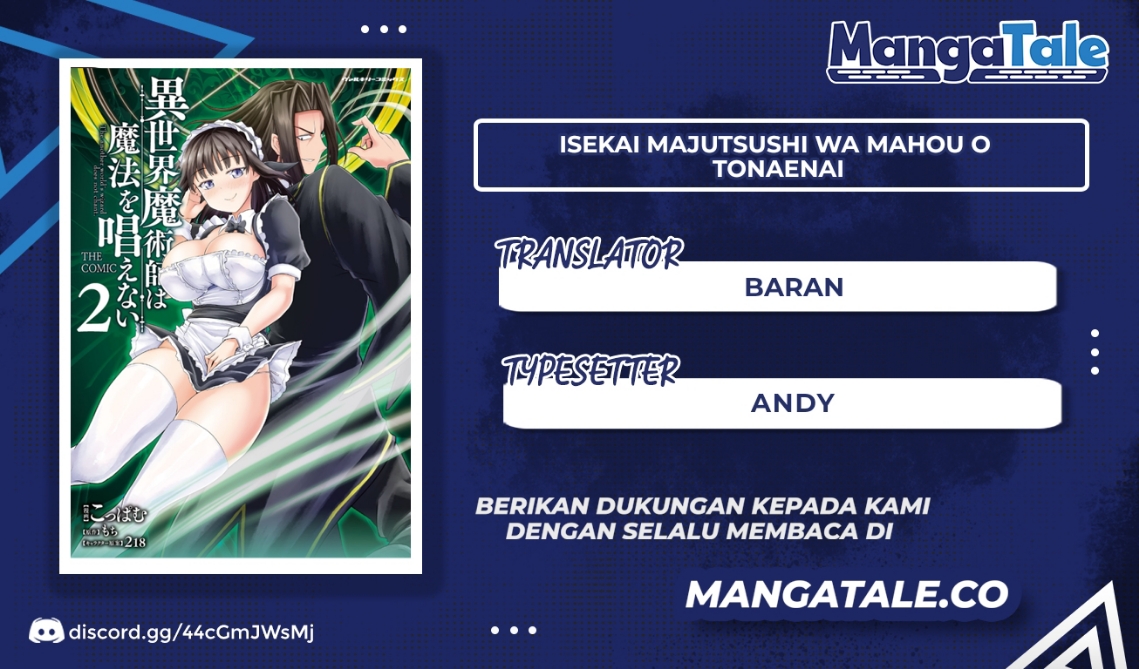 Isekai Majutsushi wa Mahou wo Tonaenai Chapter 13 - halaman 1