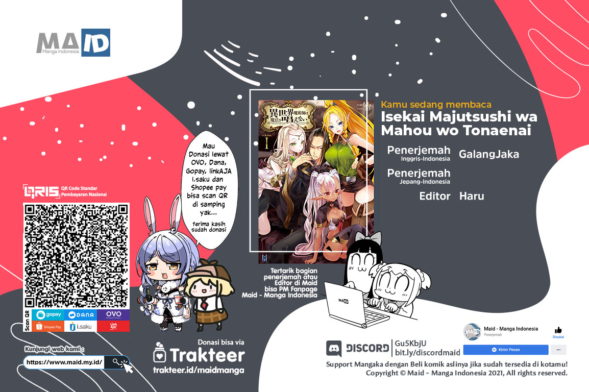 Isekai Majutsushi wa Mahou wo Tonaenai Chapter 7 - halaman 1