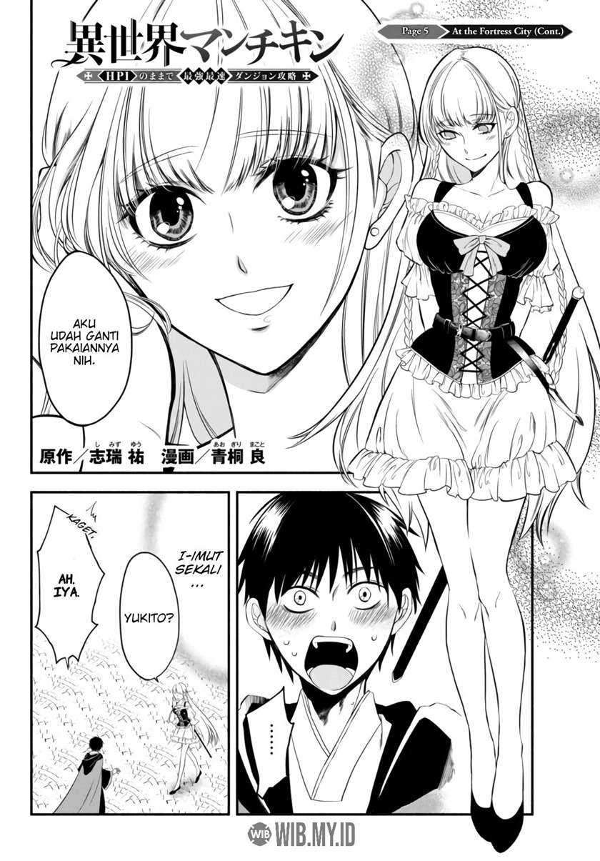 Isekai Man Chikin – HP 1 no Mama de Saikyou Saisoku Danjon Kouryaku Chapter 5 - halaman 2
