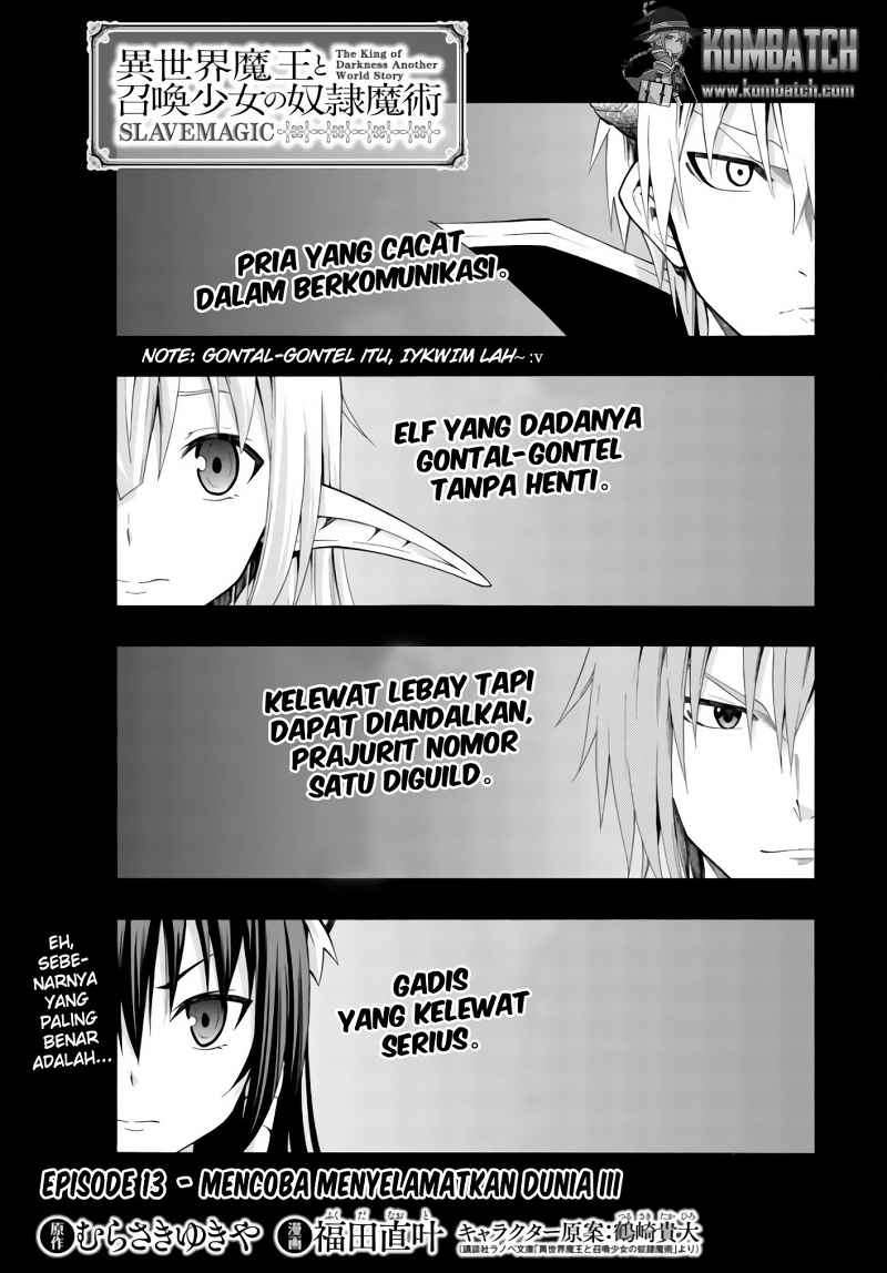 Isekai Maou to Shoukan Shoujo no Dorei Majutsu Chapter 11 - halaman 3