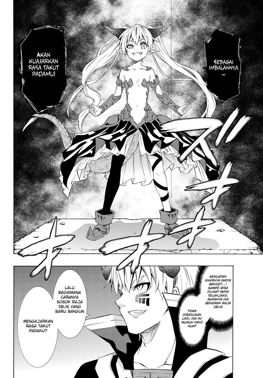 Isekai Maou to Shoukan Shoujo no Dorei Majutsu Chapter 27.1 - halaman 16