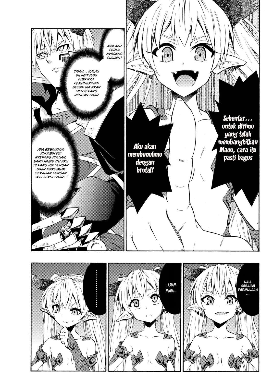 Isekai Maou to Shoukan Shoujo no Dorei Majutsu Chapter 27.1 - halaman 17