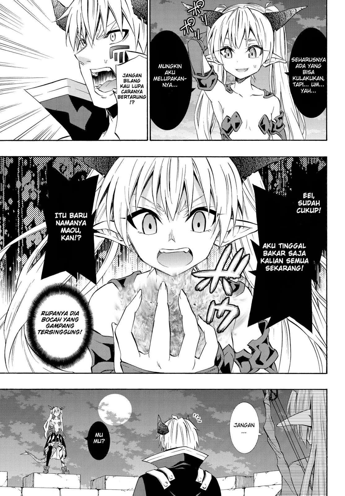 Isekai Maou to Shoukan Shoujo no Dorei Majutsu Chapter 27.1 - halaman 19