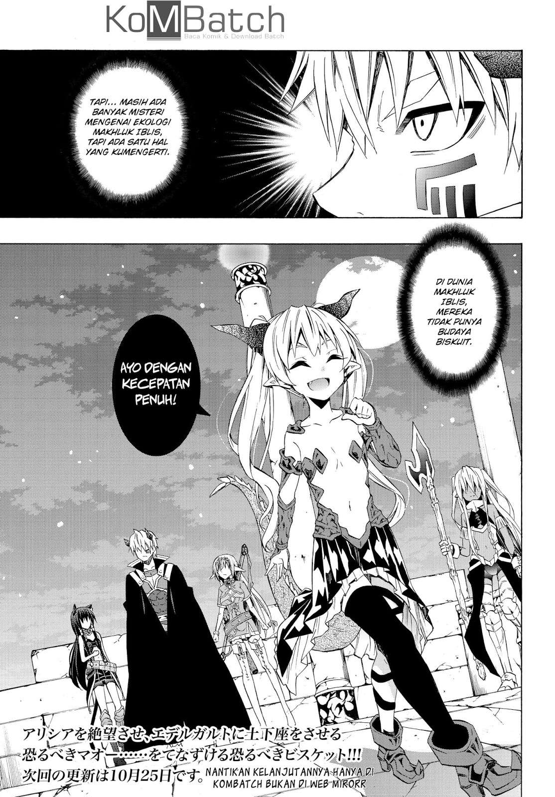 Isekai Maou to Shoukan Shoujo no Dorei Majutsu Chapter 27.2 - halaman 22