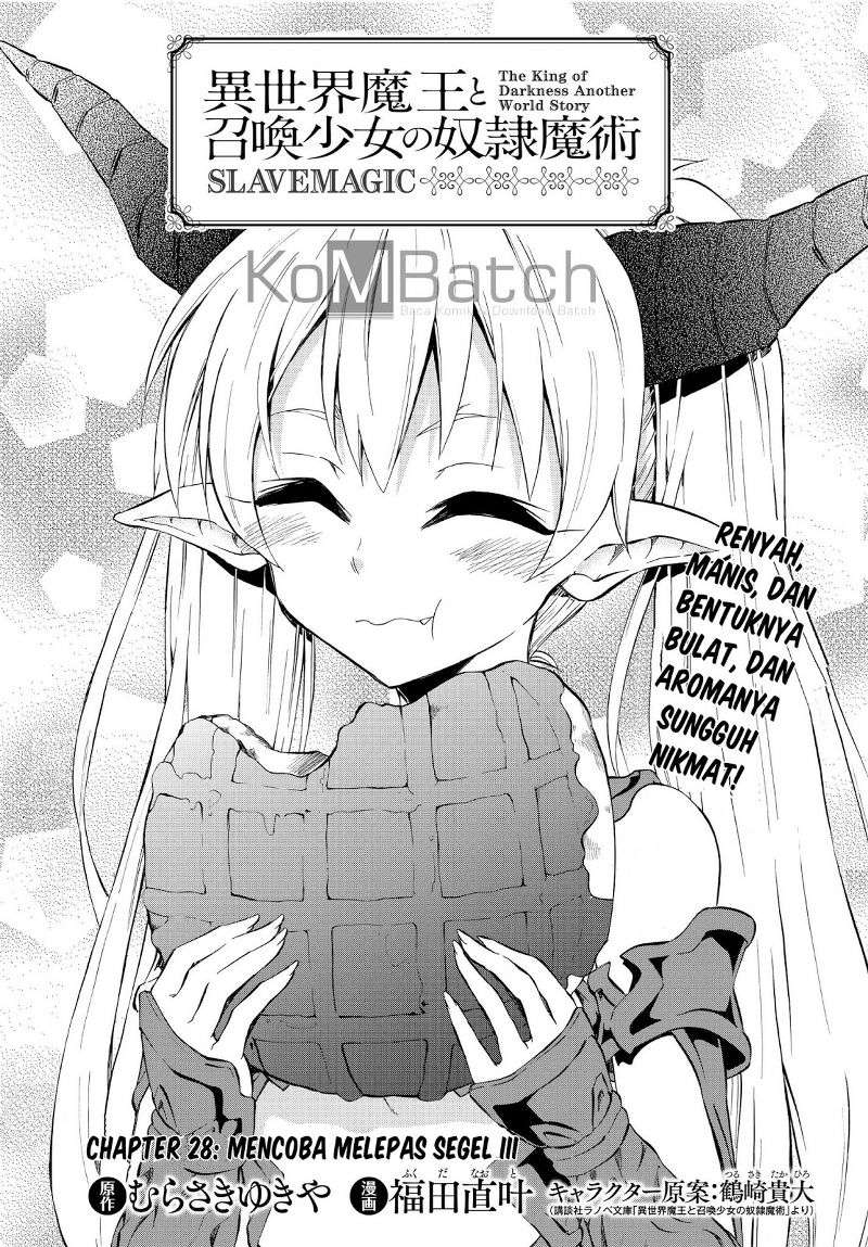 Isekai Maou to Shoukan Shoujo no Dorei Majutsu Chapter 28.1 - halaman 3