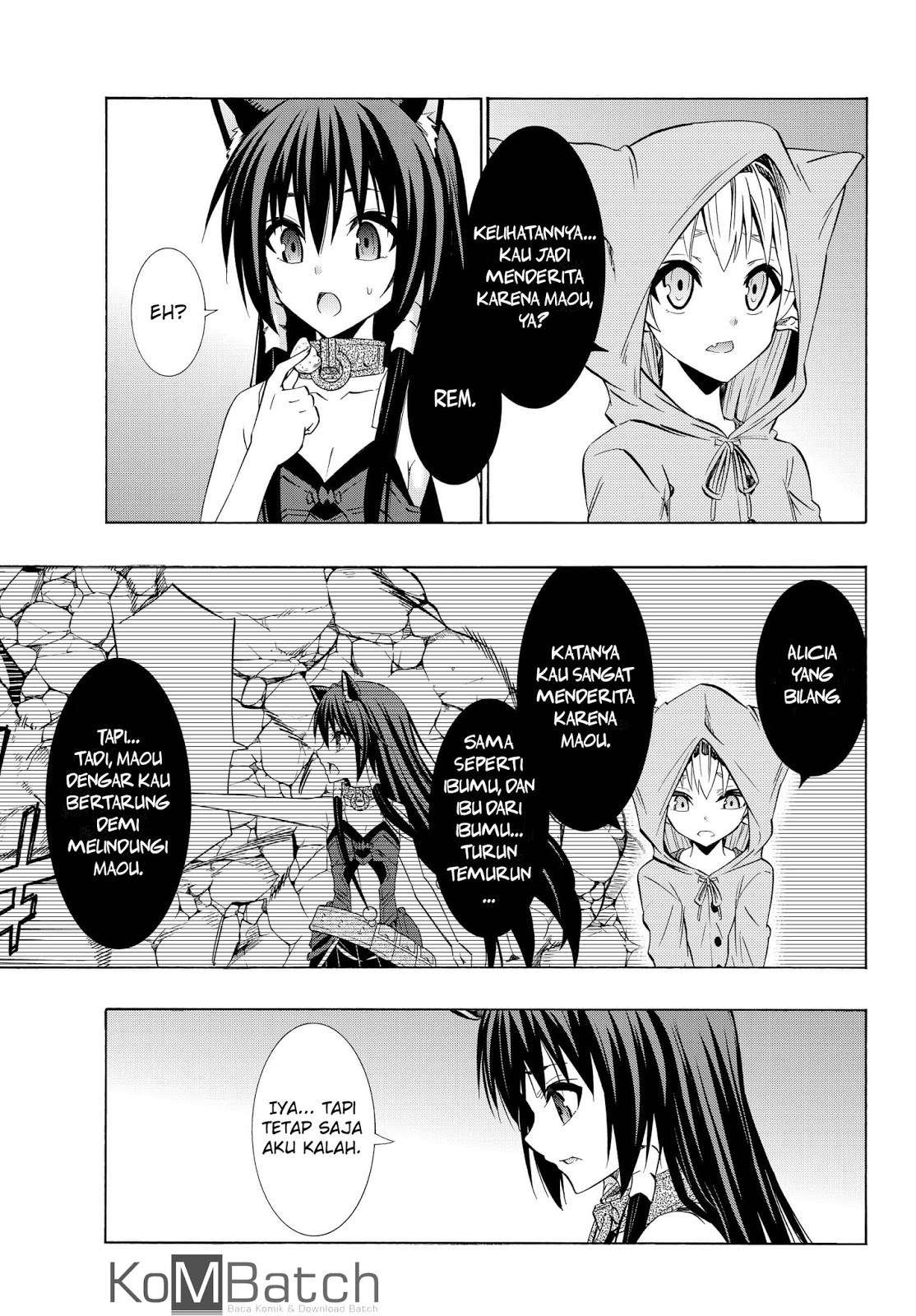 Isekai Maou to Shoukan Shoujo no Dorei Majutsu Chapter 32.1 - halaman 18