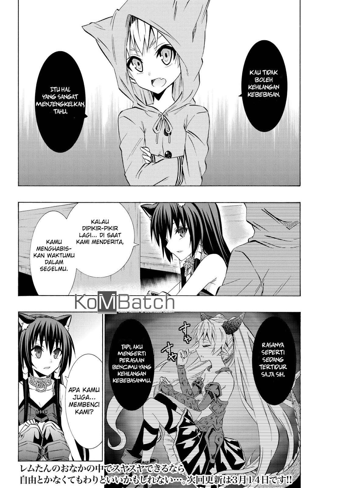Isekai Maou to Shoukan Shoujo no Dorei Majutsu Chapter 32.1 - halaman 21