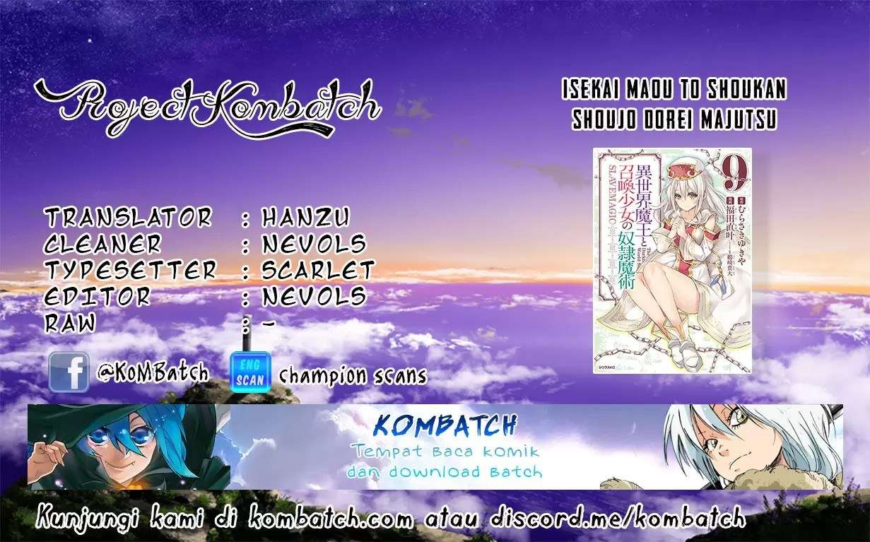 Isekai Maou to Shoukan Shoujo no Dorei Majutsu Chapter 43.1 - halaman 1