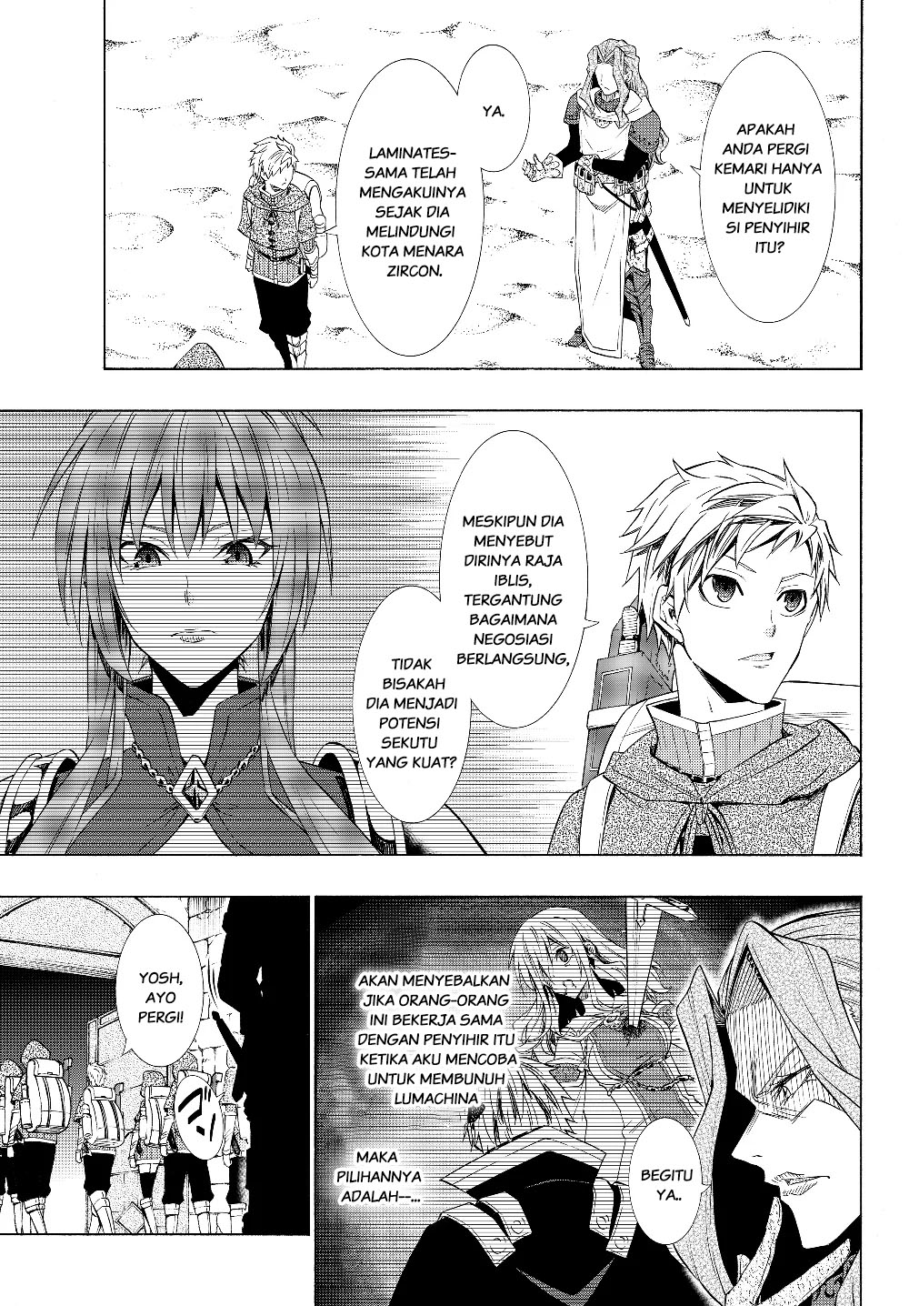 Isekai Maou to Shoukan Shoujo no Dorei Majutsu Chapter 54.1 - halaman 3