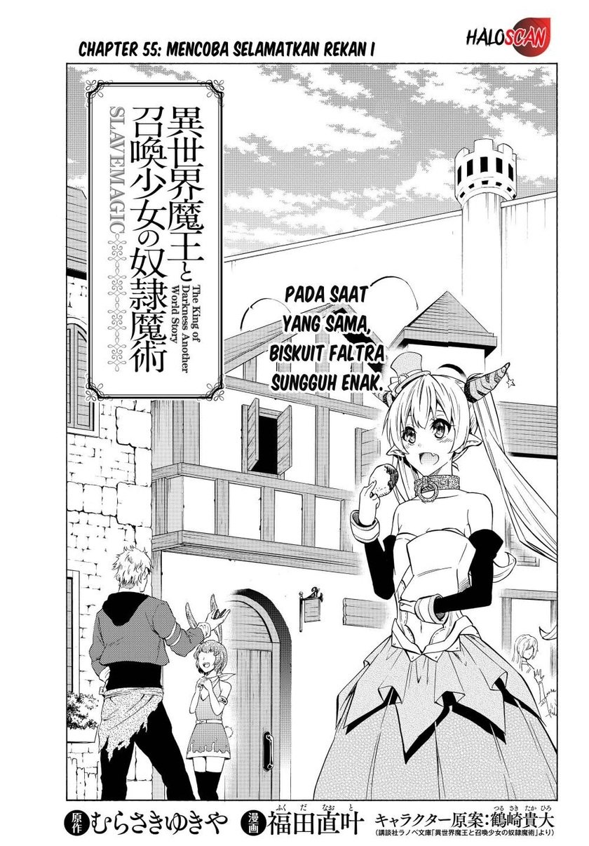 Isekai Maou to Shoukan Shoujo no Dorei Majutsu Chapter 55.1 - halaman 2