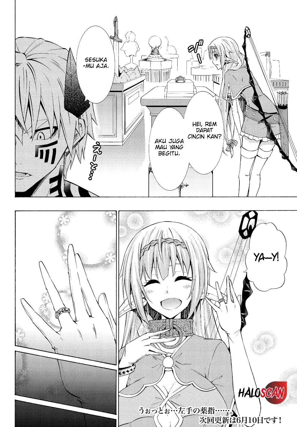 Isekai Maou to Shoukan Shoujo no Dorei Majutsu Chapter 58.1 - halaman 19