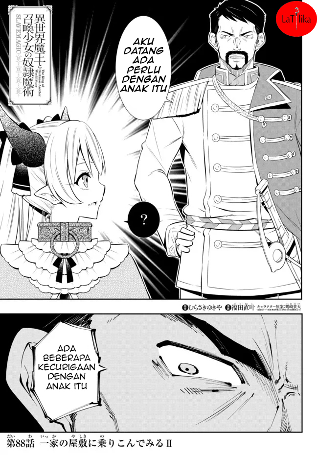 Isekai Maou to Shoukan Shoujo no Dorei Majutsu Chapter 88.1 - halaman 1
