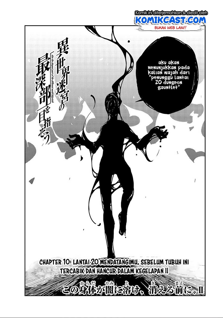 Isekai Meikyuu no Saishinbu o Mezasou Chapter 10 - halaman 3
