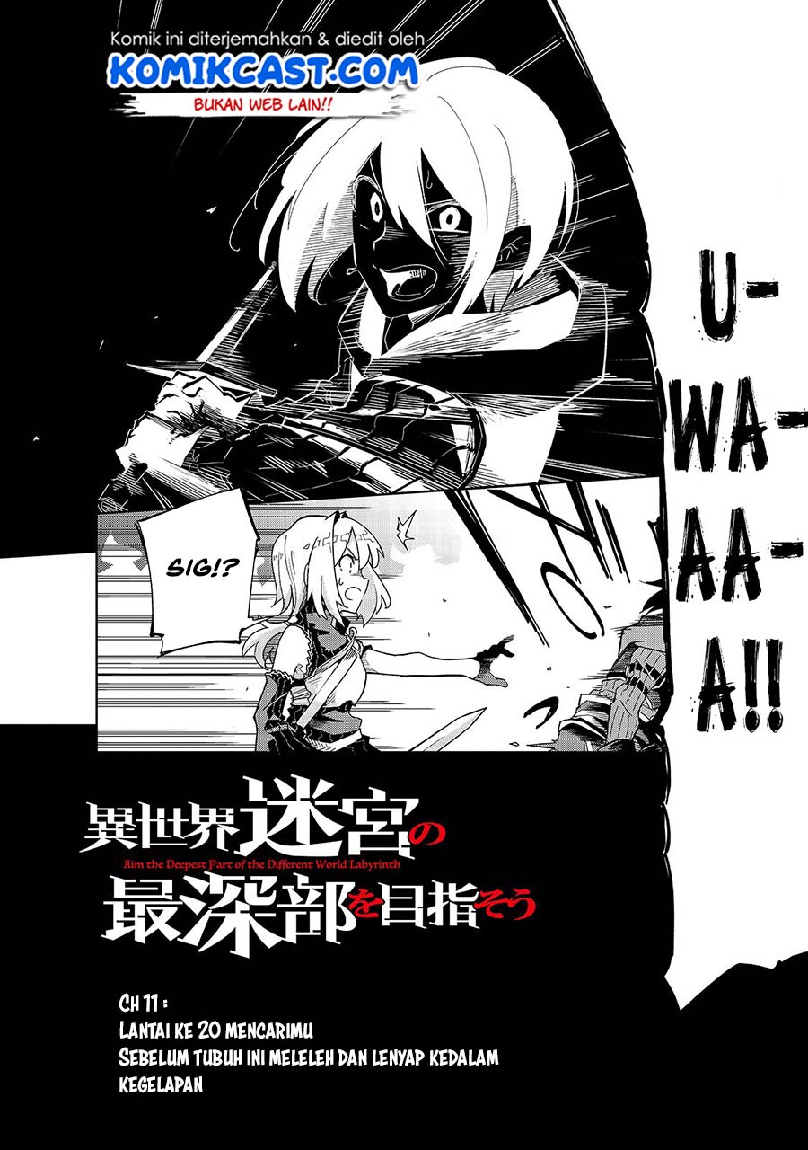 Isekai Meikyuu no Saishinbu o Mezasou Chapter 11 - halaman 3