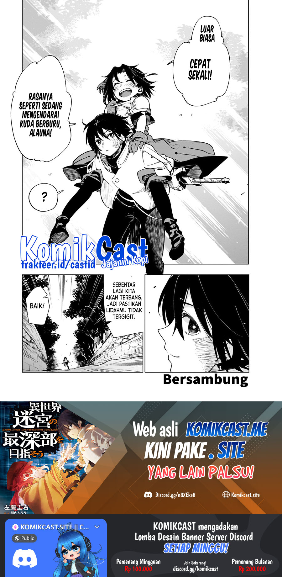 Isekai Meikyuu no Saishinbu o Mezasou Chapter 21 - halaman 19