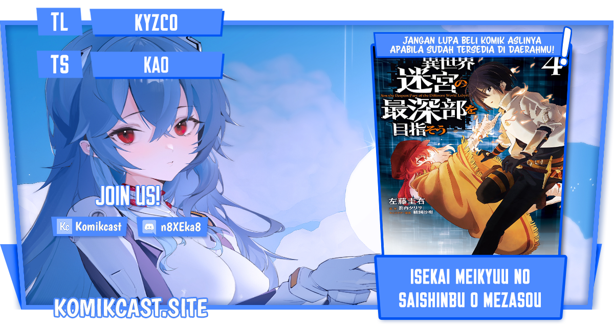 Isekai Meikyuu no Saishinbu o Mezasou Chapter 22.1 - halaman 1