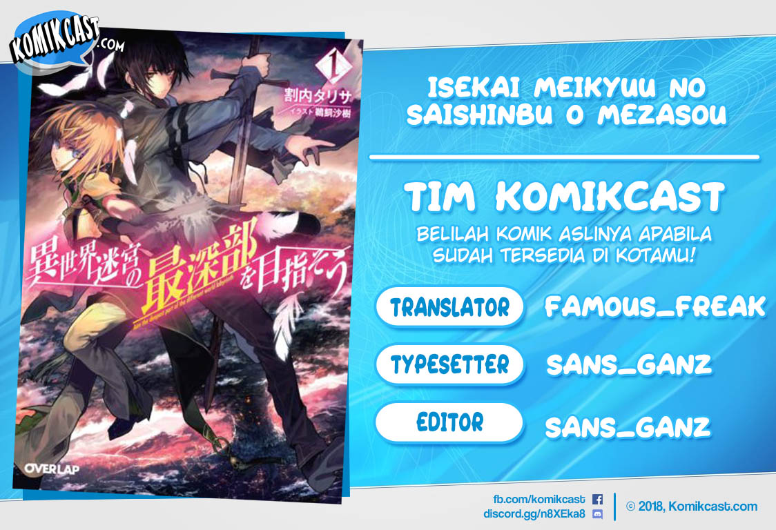Isekai Meikyuu no Saishinbu o Mezasou Chapter 3 - halaman 1