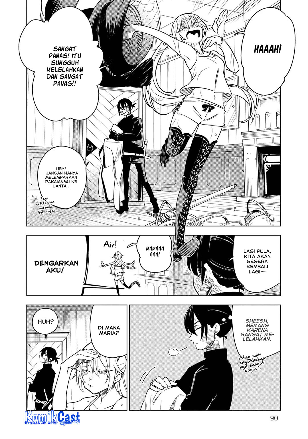 Isekai Meikyuu no Saishinbu o Mezasou Chapter 34 - halaman 11