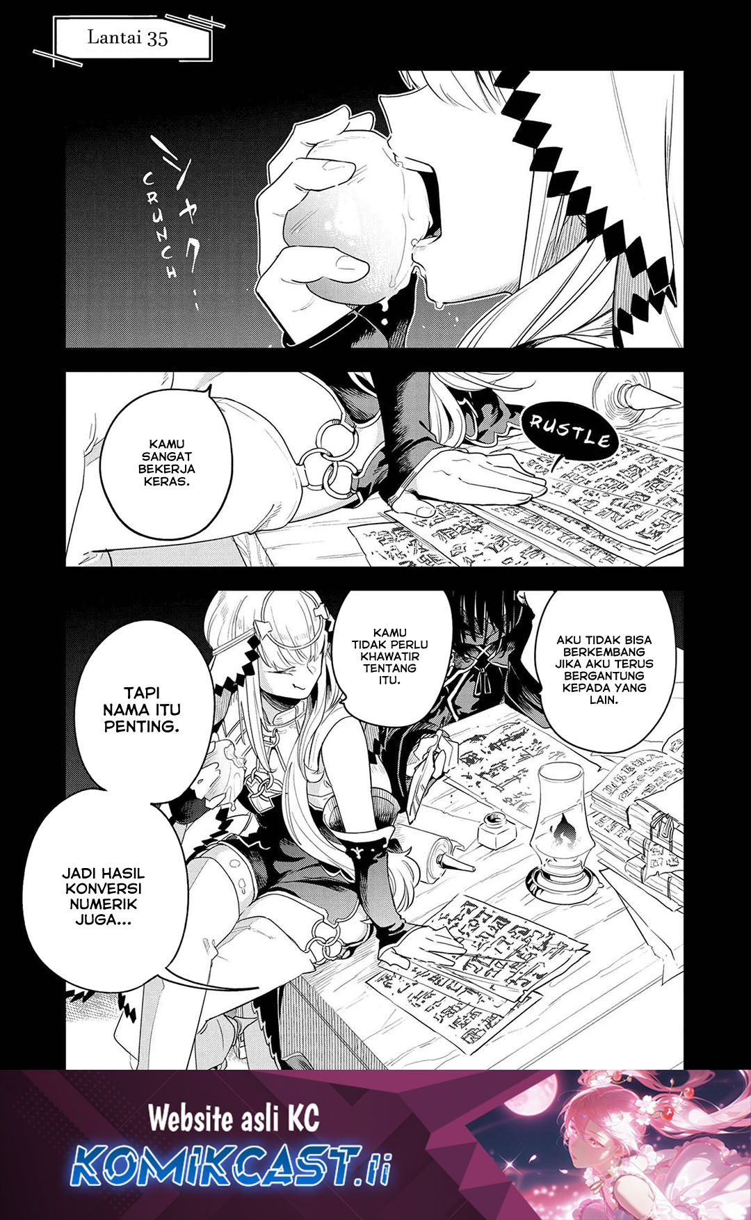 Isekai Meikyuu no Saishinbu o Mezasou Chapter 35 - halaman 1