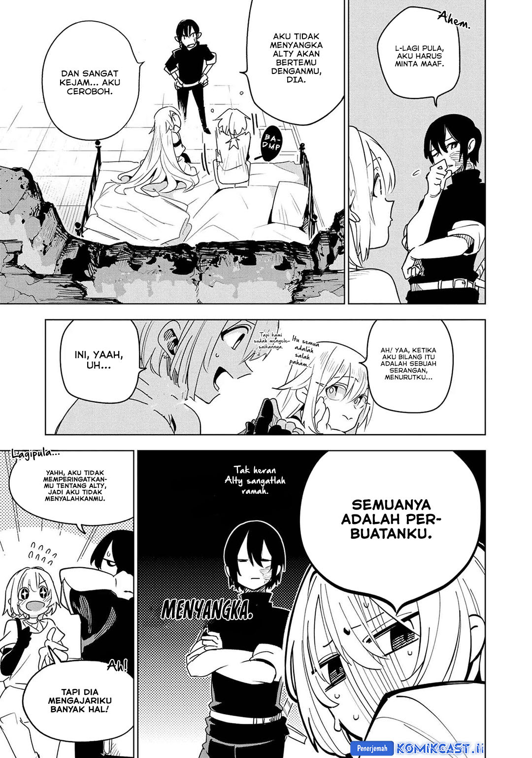 Isekai Meikyuu no Saishinbu o Mezasou Chapter 35 - halaman 17