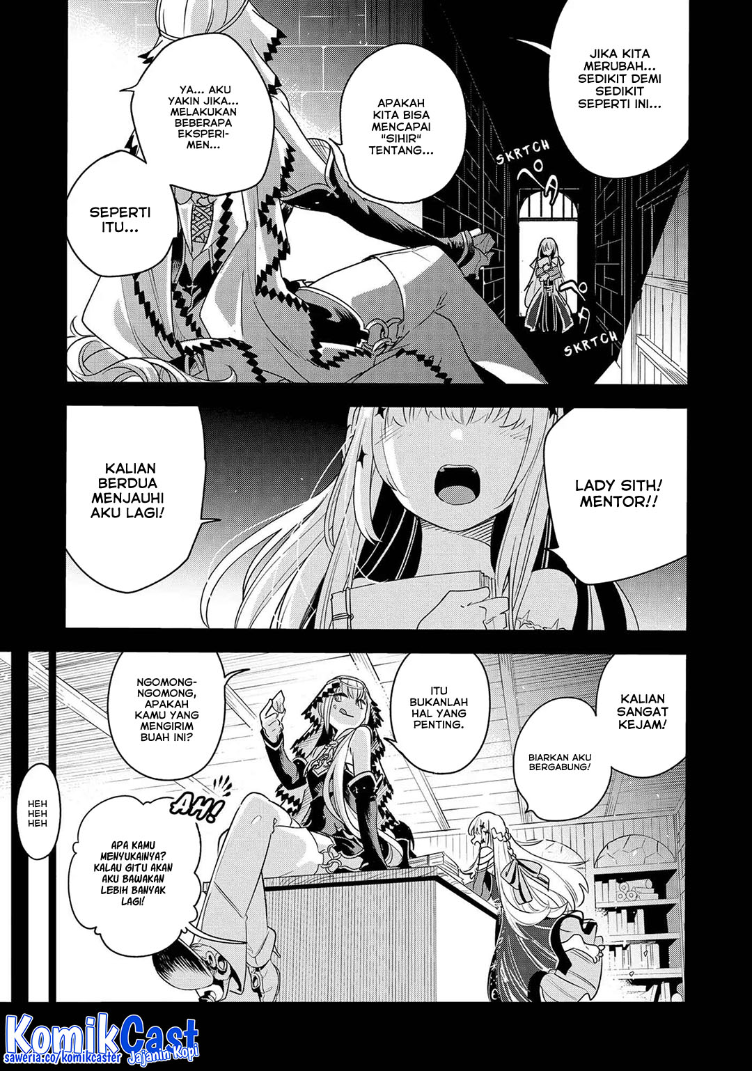 Isekai Meikyuu no Saishinbu o Mezasou Chapter 35 - halaman 3