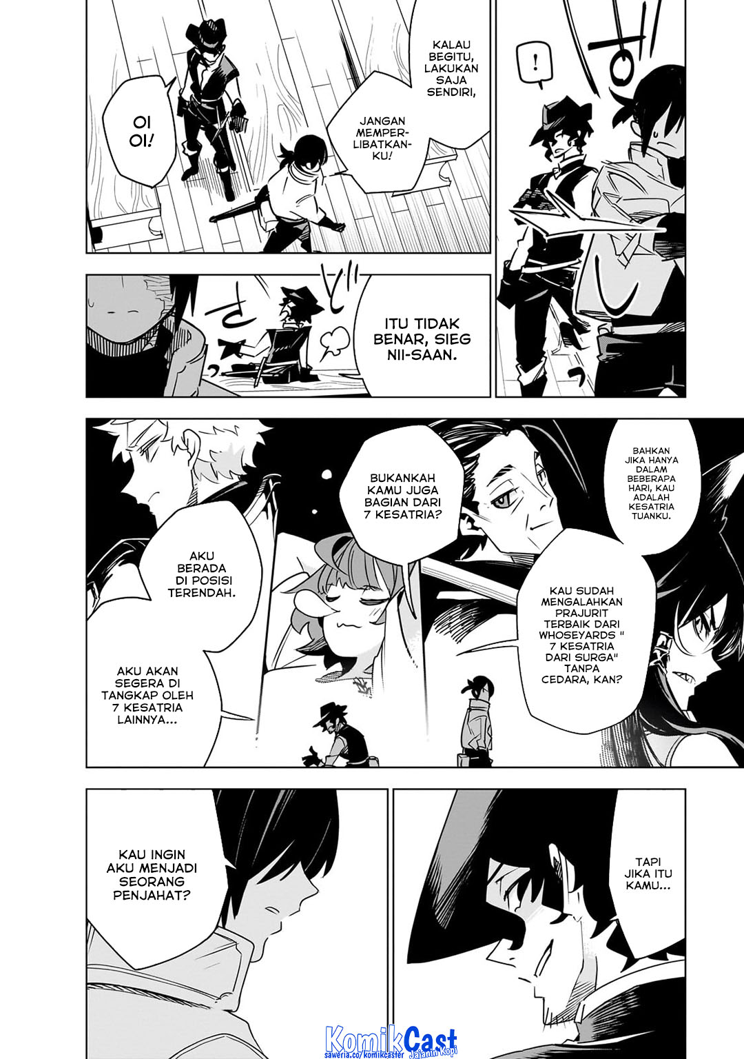 Isekai Meikyuu no Saishinbu o Mezasou Chapter 37 - halaman 22