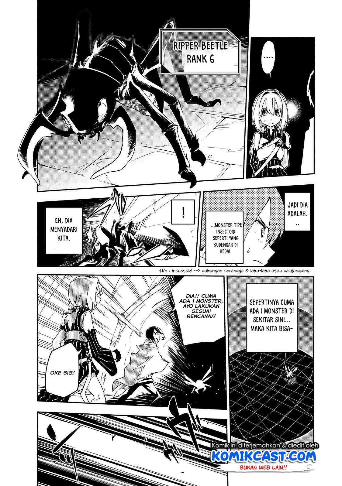 Isekai Meikyuu no Saishinbu o Mezasou Chapter 4 - halaman 13