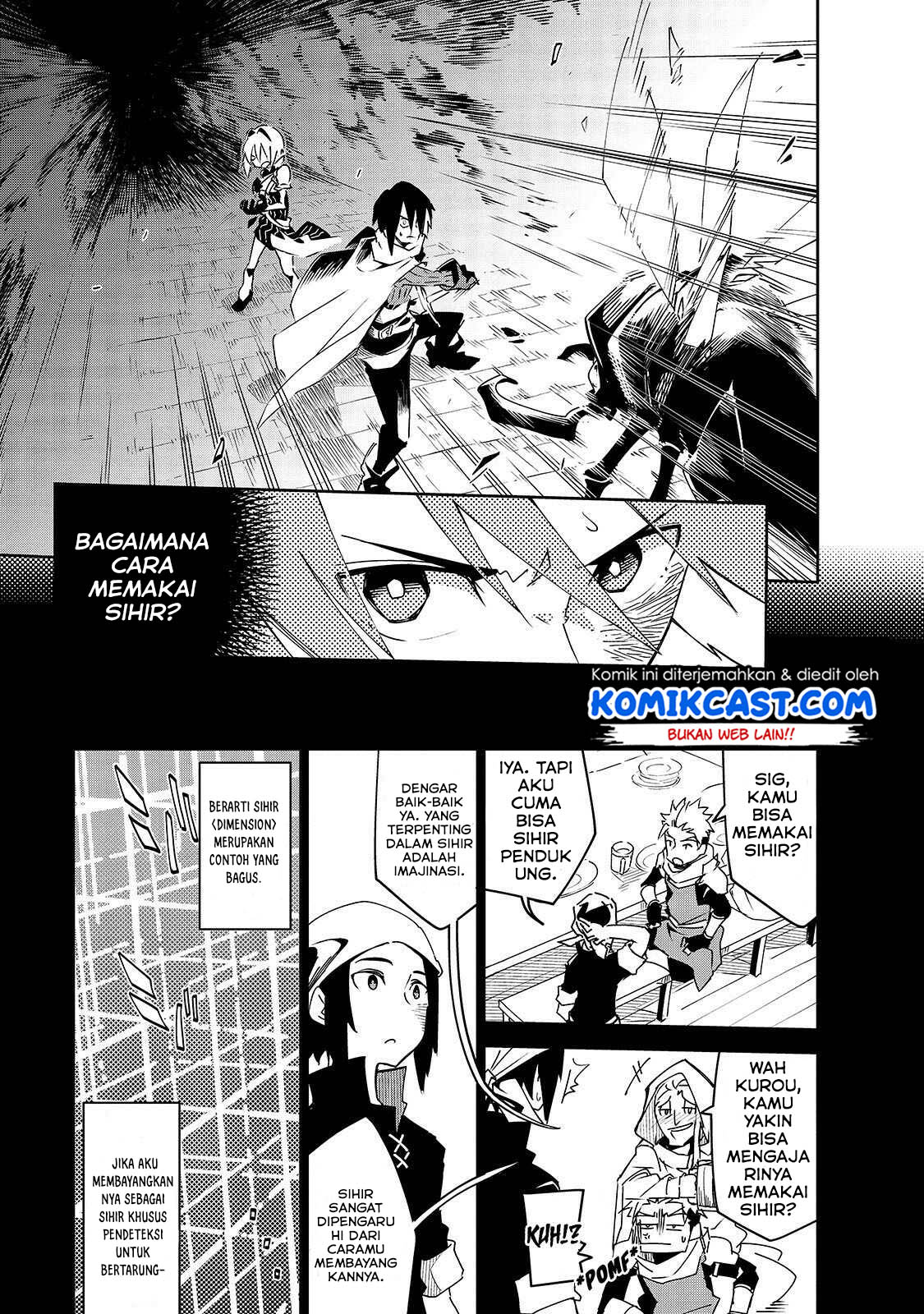Isekai Meikyuu no Saishinbu o Mezasou Chapter 4 - halaman 14