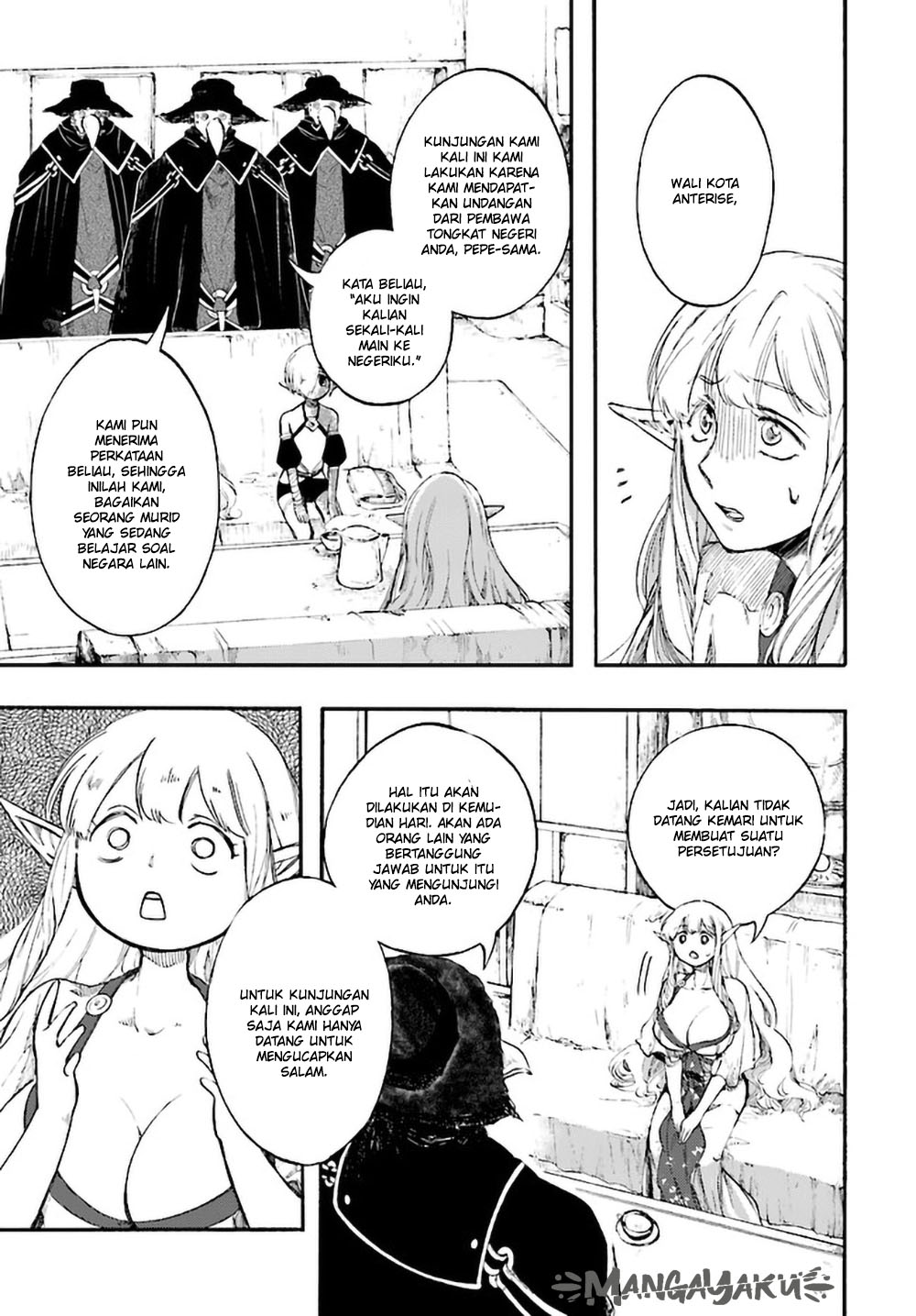 Isekai Mokushiroku Mynoghra: Hametsu no Bunmei de Hajimeru Sekai Seifuku Chapter 12.1 - halaman 13