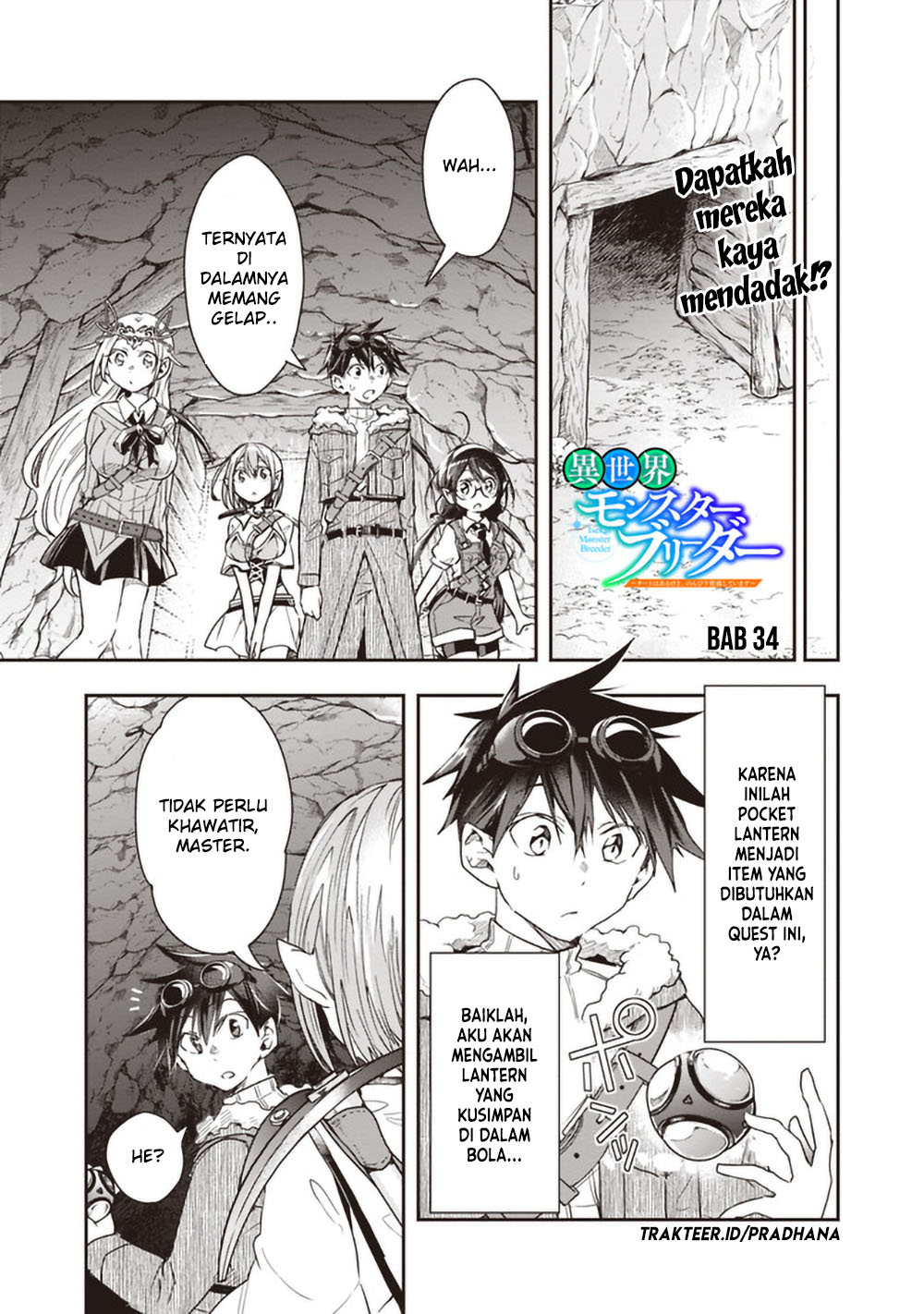 Isekai Monster Breeder: Cheat wa Aru kedo, Nonbiri Ikusei Shiteimasu Chapter 34 - halaman 1