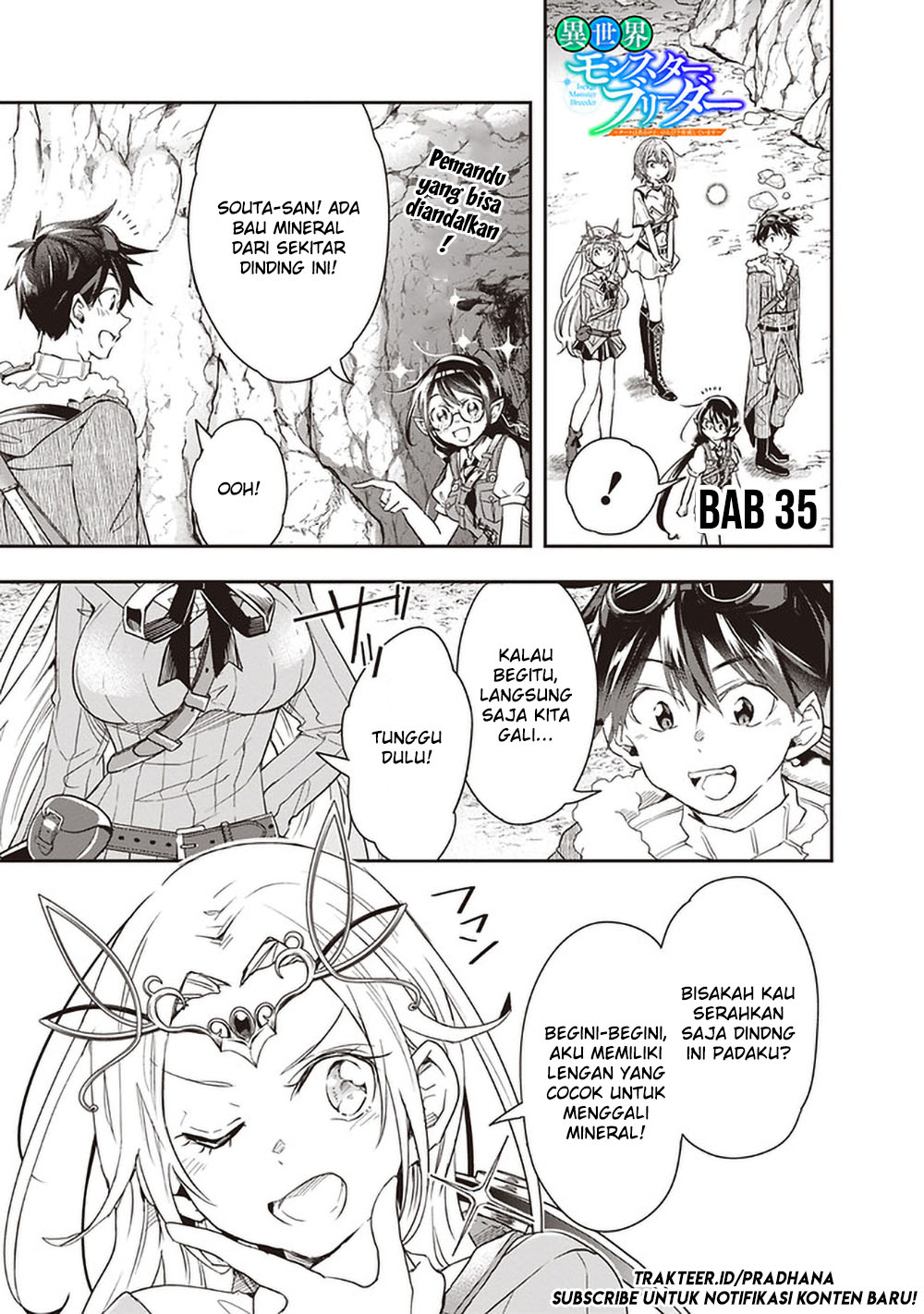 Isekai Monster Breeder: Cheat wa Aru kedo, Nonbiri Ikusei Shiteimasu Chapter 35 - halaman 1
