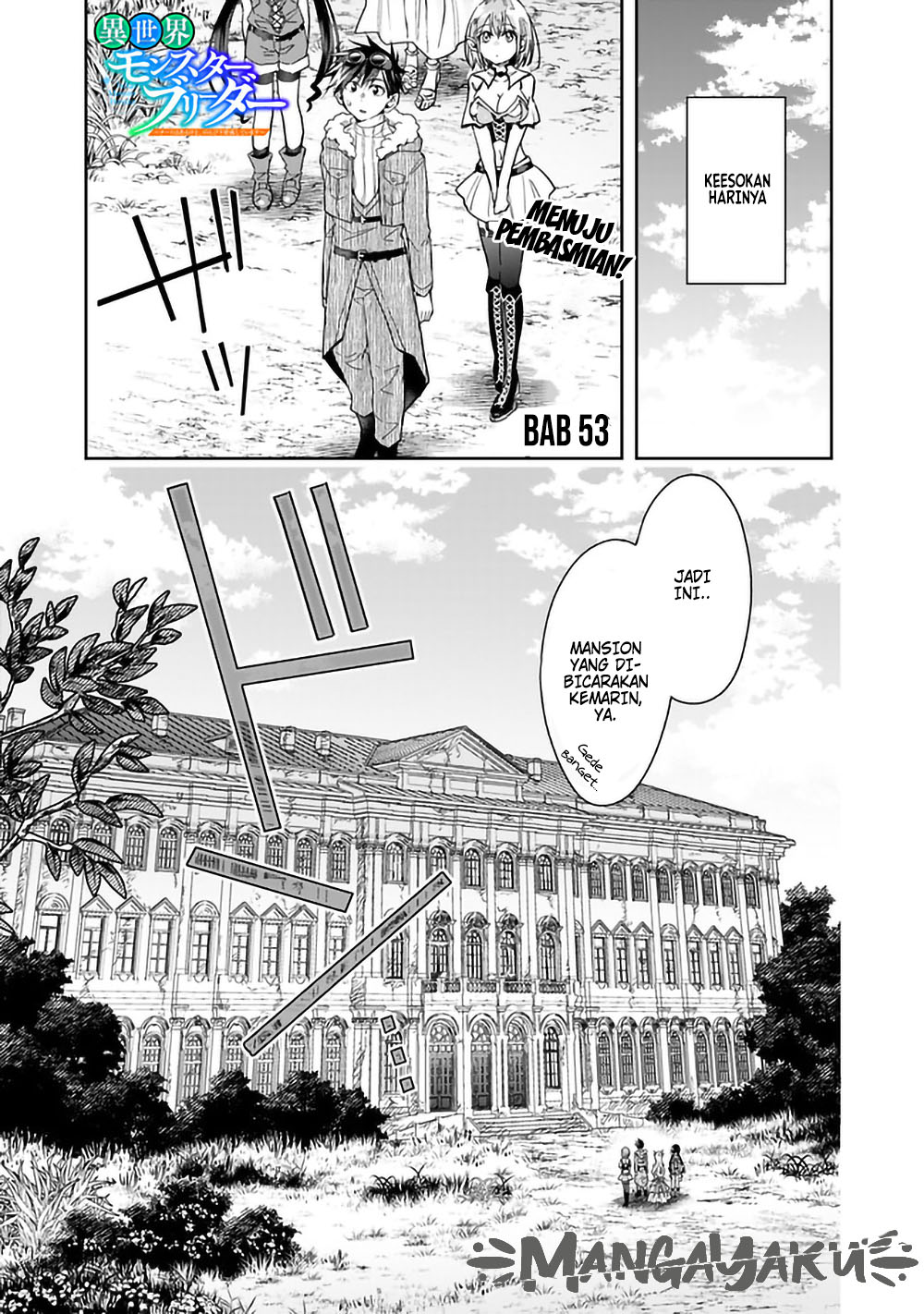 Isekai Monster Breeder: Cheat wa Aru kedo, Nonbiri Ikusei Shiteimasu Chapter 53 - halaman 1