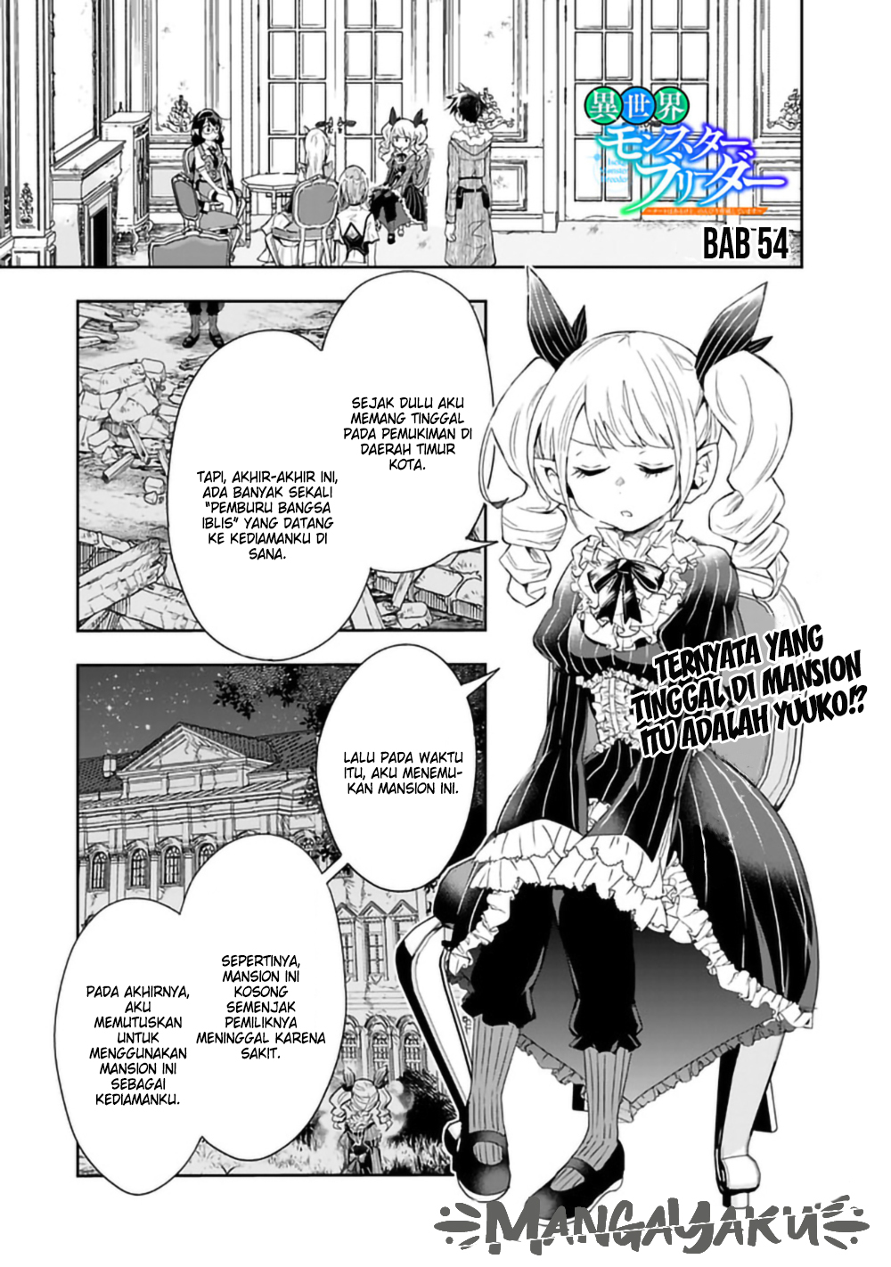 Isekai Monster Breeder: Cheat wa Aru kedo, Nonbiri Ikusei Shiteimasu Chapter 54 - halaman 1