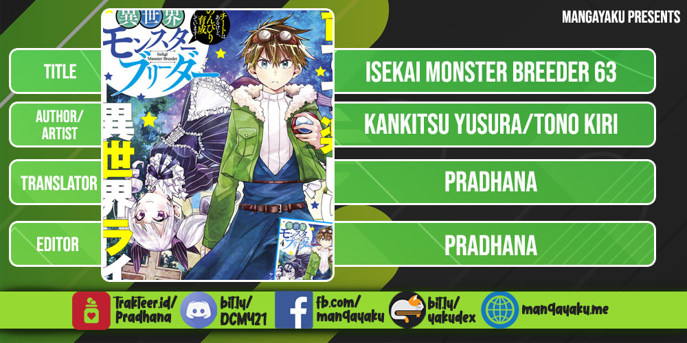 Isekai Monster Breeder: Cheat wa Aru kedo, Nonbiri Ikusei Shiteimasu Chapter 63 - halaman 1