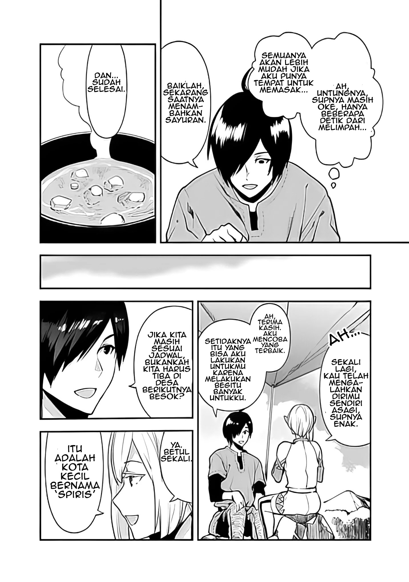 Isekai ni Kita Boku wa Kiyoubinbou de Subayasa Dayori na Tabi wo Suru Chapter 13 - halaman 6
